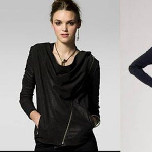 Elizabeth and James SUPERFINE Leather jacket size 2 XS-S